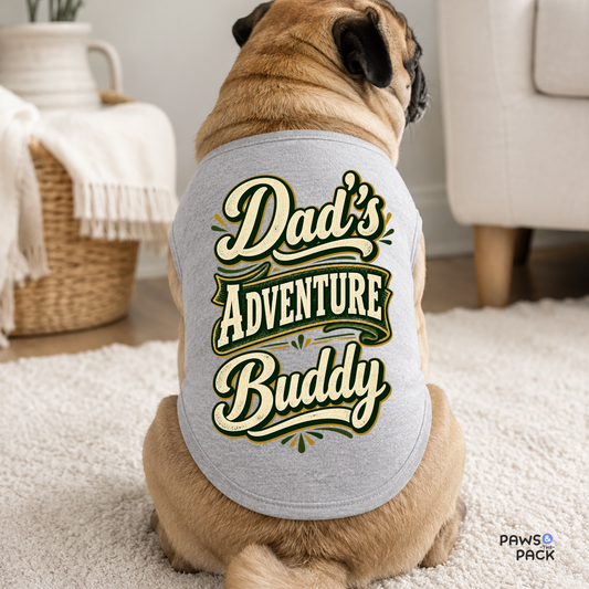 Dad Adventure Buddy Pet Tank Top