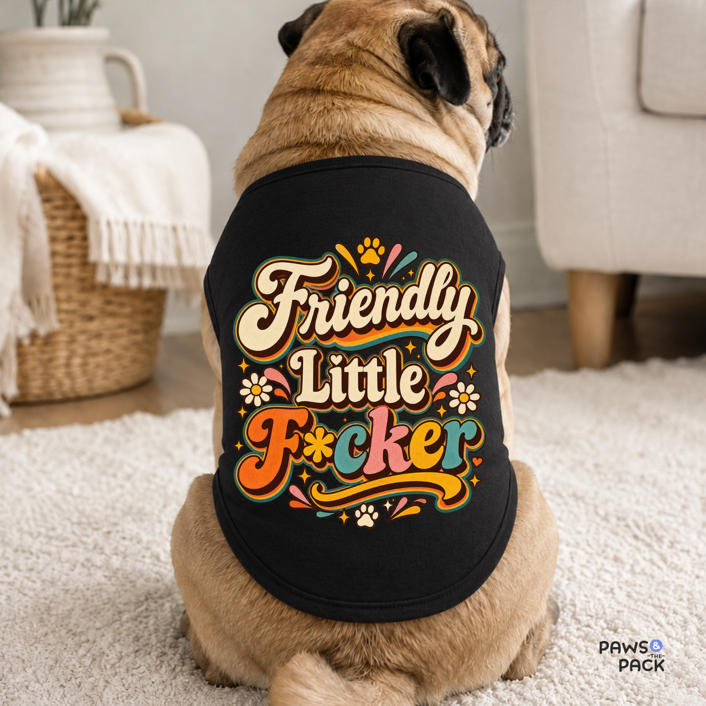 Friendly Little Fcker Pet Tank Top