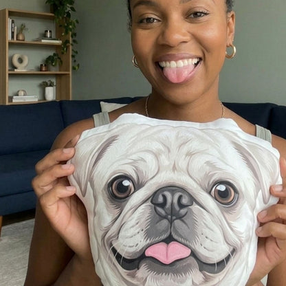 Custom Shaped Pet Portrait Pillows