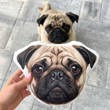 Custom Shaped Pet Portrait Pillows