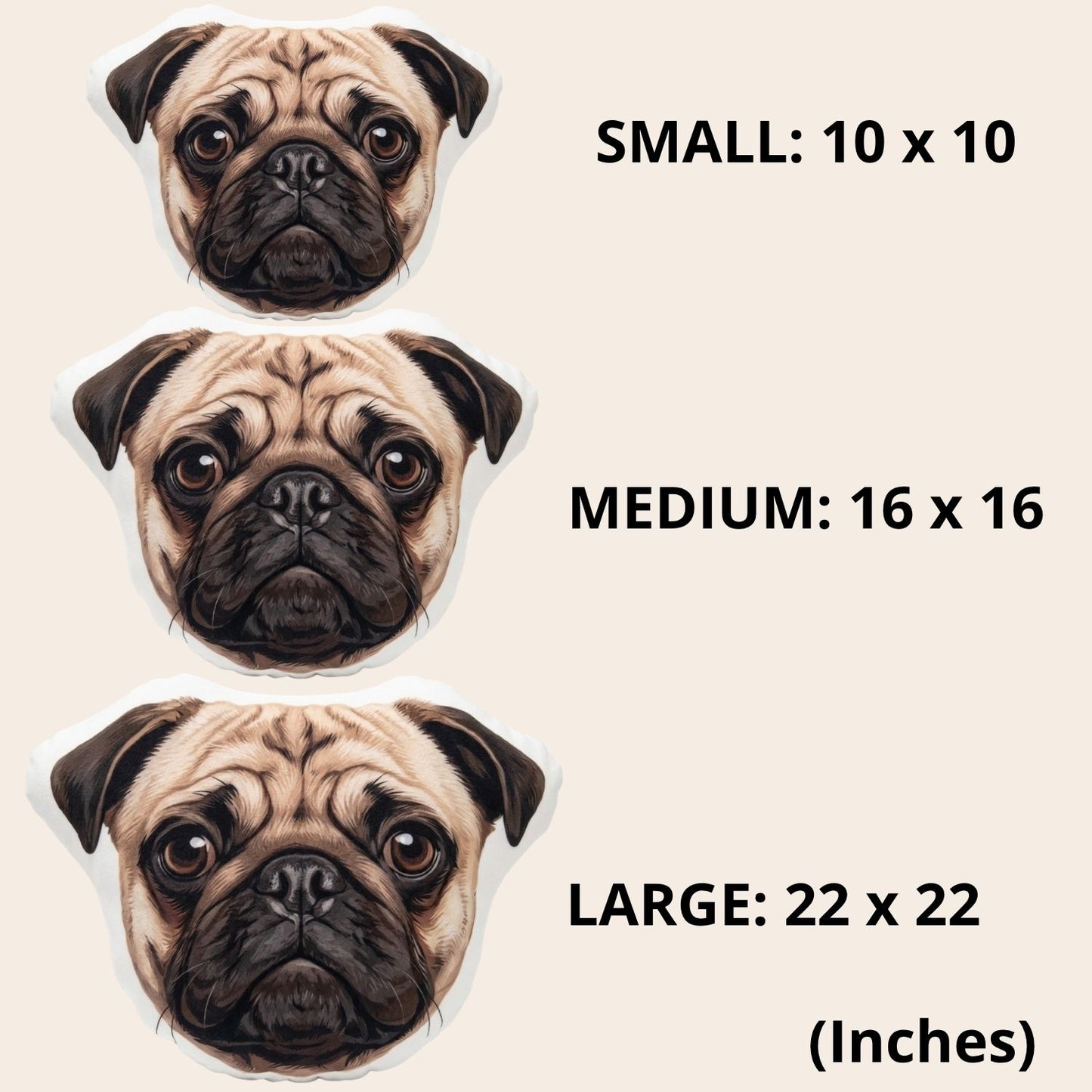 Custom Shaped Pet Portrait Pillows